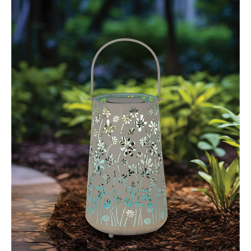 Lanterne solaire pastel ombre - bleu
