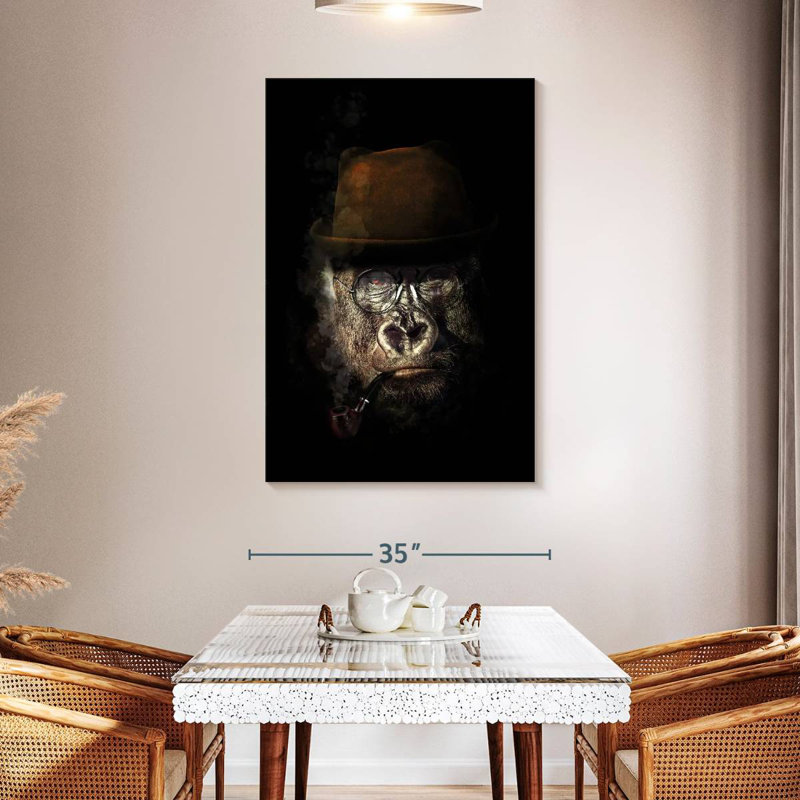 Brampt Classy Gorilla, 48" H x 32" W