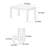 4 - Person Solid Wood Top Four Leg Dining Set-99444198