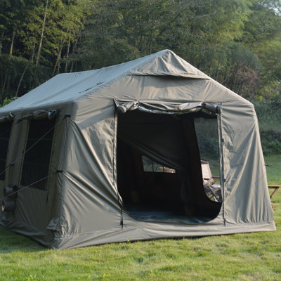 Tente de camping gonflable avec pompe