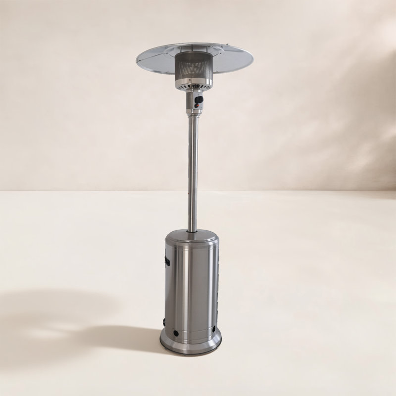 Chauffe-terrasse Lorcan de 46 000 BTU, Acier inoxydable