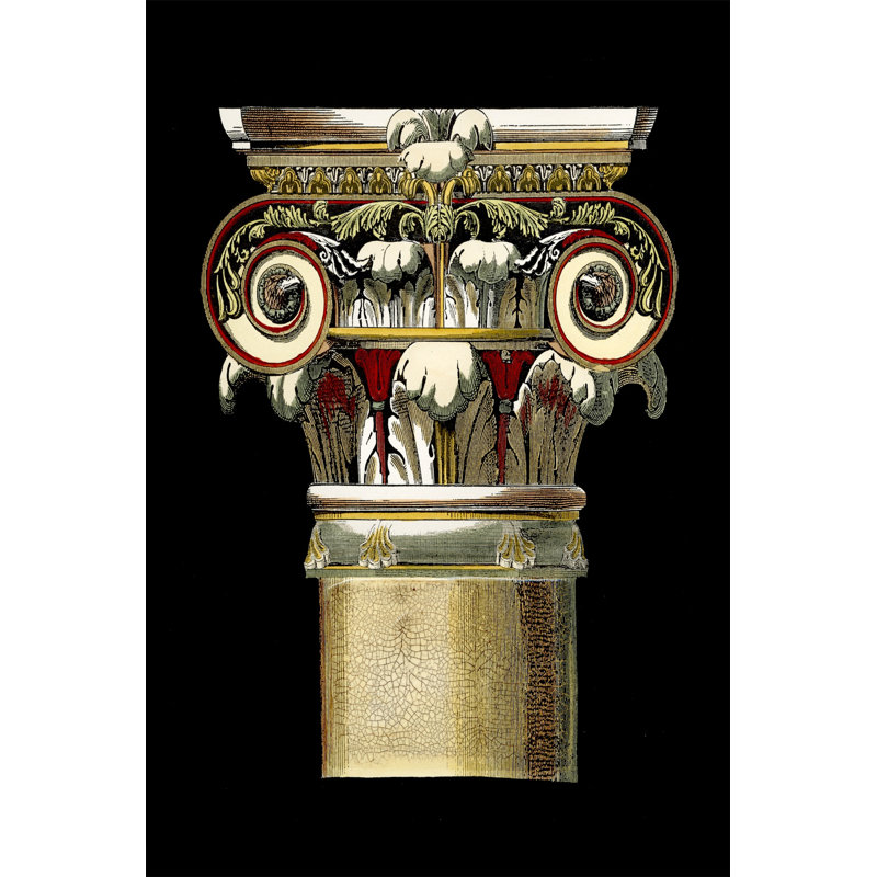 Single Capital (IP) I - Wrapped Canvas Print, 30cm H x 20cm W x 3.8cm D