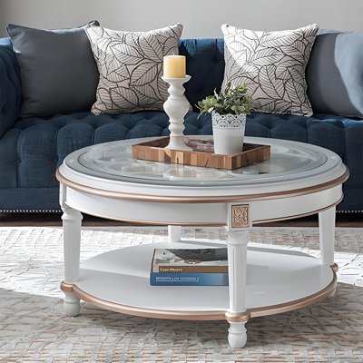 Table basse de style américain rétro