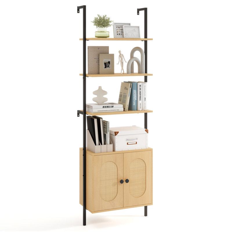 184cm H x 60cm W Metal Bookcase