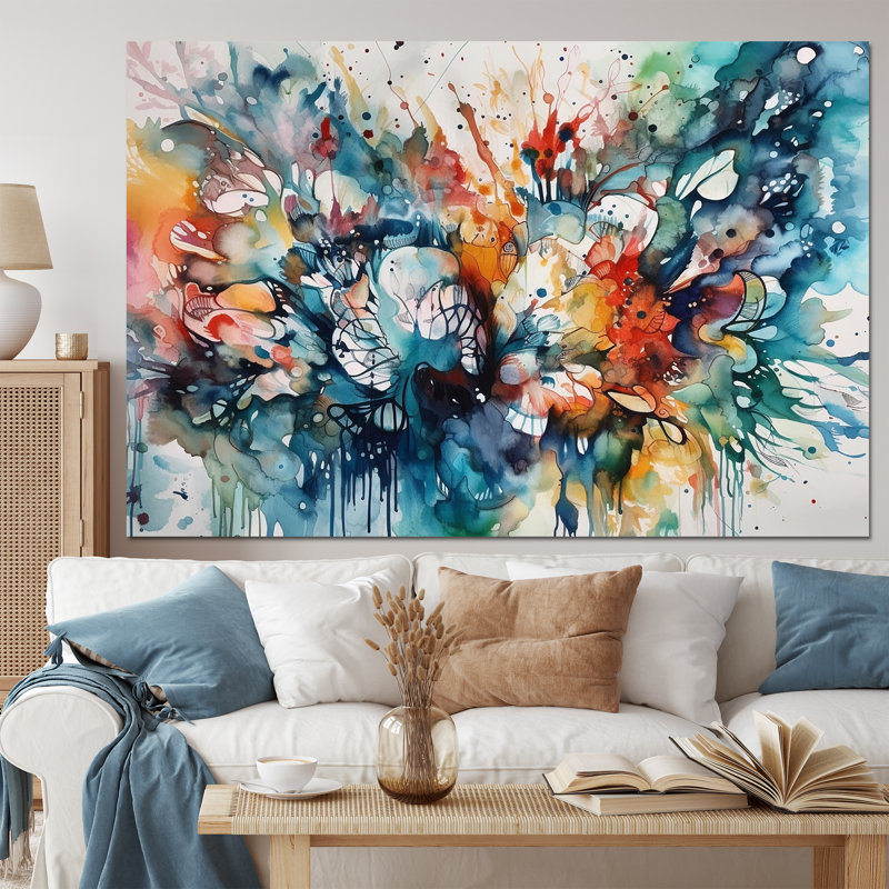 Captivating Boho Dance I - Art mural encadré abstrait