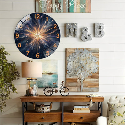 Horloge murale 12 po