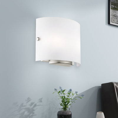 Lucan Steel Flush Mounted Sconce