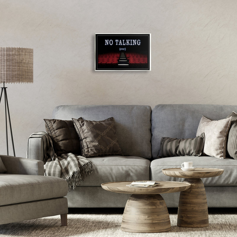  «No Talking Move Theatre Art» par Graffi *ee Studios, H 10 po x l 15 po