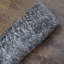 Tapis à poils longs en polyester touffeté à la main Camarato - Carré, gris blanc, conception unie, tapis antidérapants faits à la main épais pour le salon, la chambre à coucher-1141972471