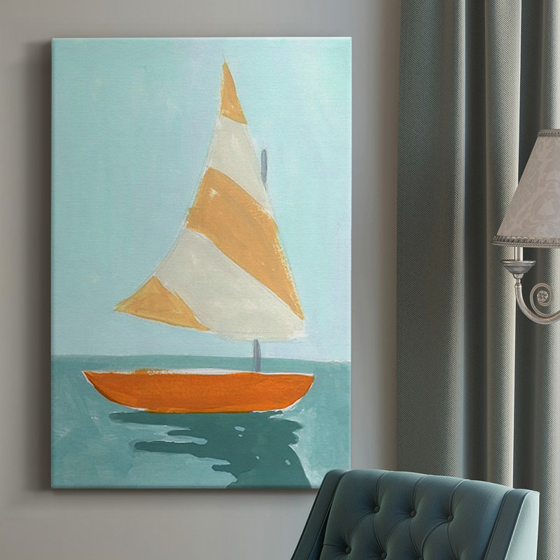 " Small Sail I ", 48" H x 32" W x 1" D
