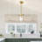 Levona 1 - Light 5.9" Kitchen Island Pendant with Clear Hammered Glass Shade-2008745532