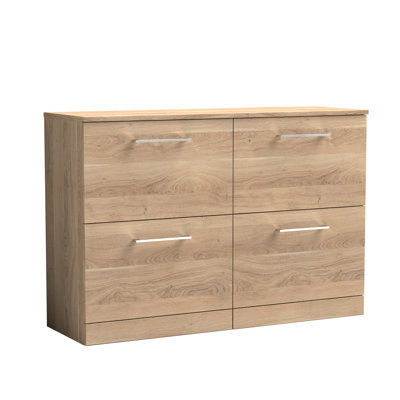 Arno 47.44cm Double Bathroom Vanity Base Only