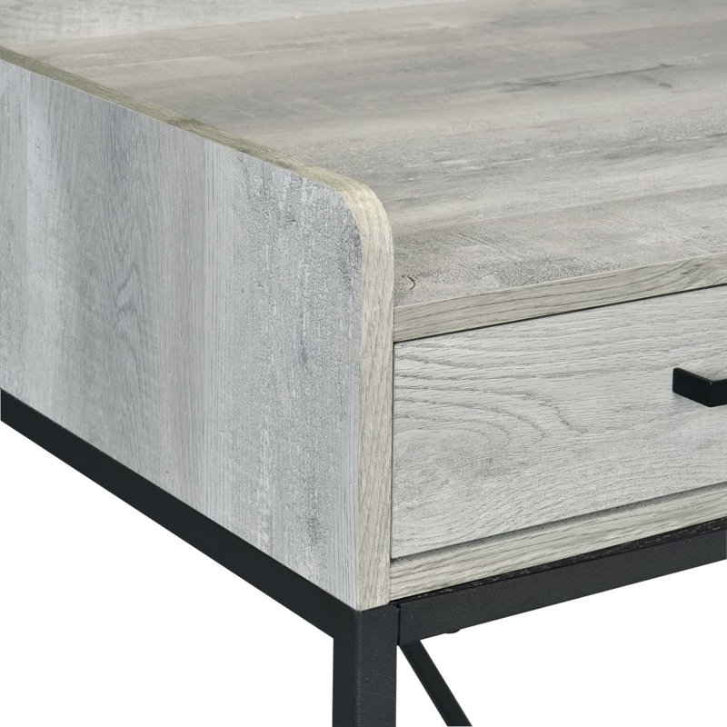 Preston - Bureau et chaise - Gris