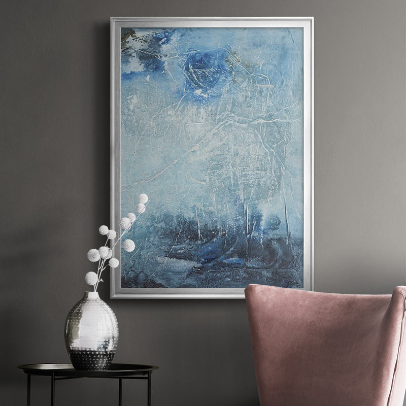 «Coastal Seas IV», reproduction encadrée de qualité supérieure - prête à être accrochée, H 36,5 po x l 26,5 po x P 1,25 po