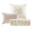 7 Piece Tufted Comforter Set Blush