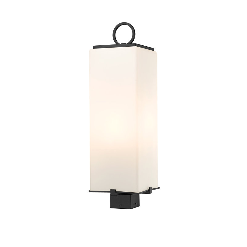 Luminaire d'extérieur 3 lumières Ahmauri, H 26,25 po x l 8,25 po x P 8,25 po