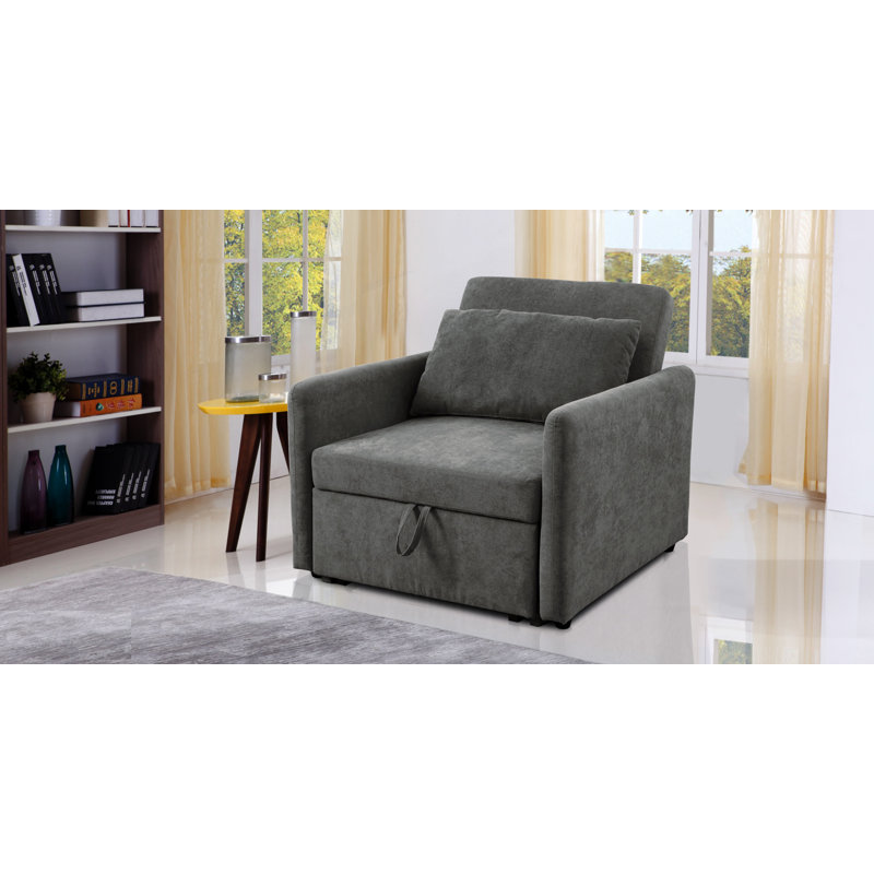 Fauteuil inclinable Novadream, Microfibres et suédine gris foncé