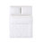 Truly Soft Pleated White King Comforter Set-1881849092-1881849094