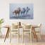 «Dynamic Horse Race», reproduction d'art murale cheval contemporain-129707095