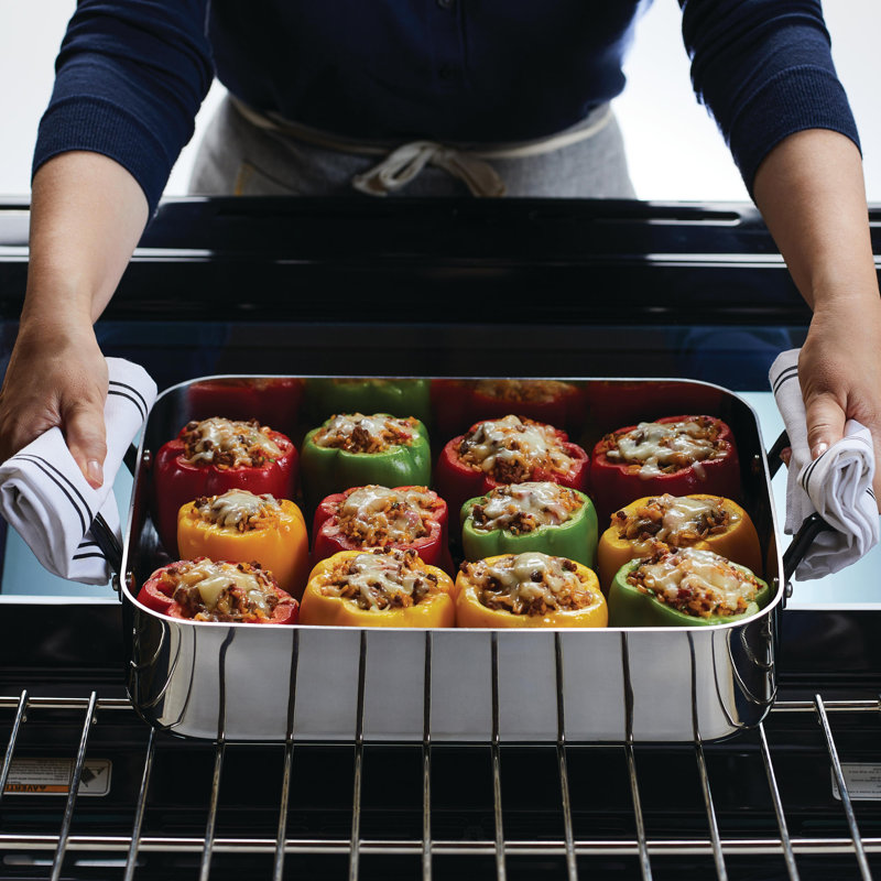 KitchenAid Non-Stick Roasting Pans, Polished Stainless Steel