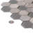 Apollo 12" x 12" Honeycomb Mosaic Wall & Floor Tile