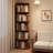 5 Tier 360° Rotating Bookshelf Tower - Space-Saving Round Spinning Display Shelf for Bedroom/Living Room/Office/Home-1332842862-1336704199