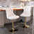 Siège beige / cadre doré