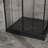 Shower Door With Black Shower Base