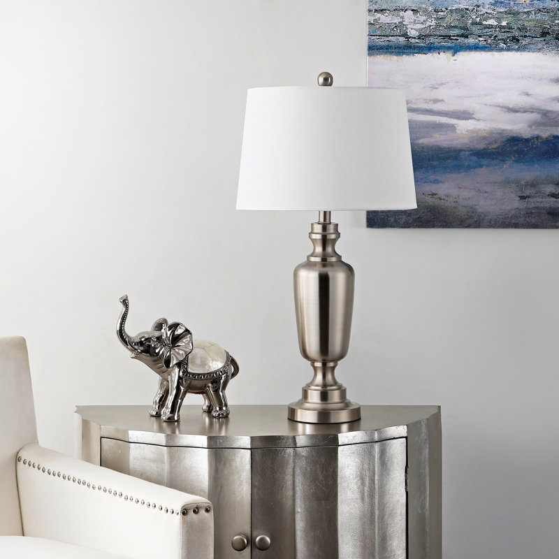 Lampe standard Navilas Nickel, Nickel
