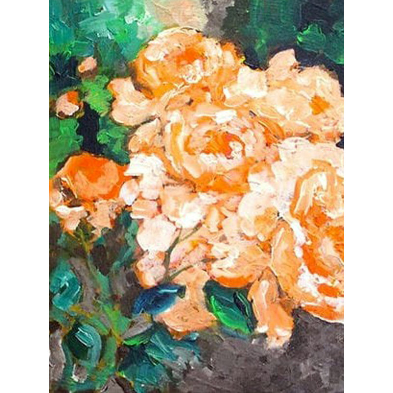 Bouquet de roses | Acrylique sur toile | Par Antara Pain
