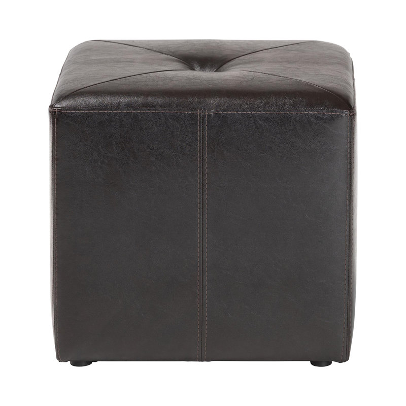 Kaetochi Faux Leather Ottoman