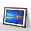 Reflection of the Rotterdam Skyline - Picture Frame Painting Print-56758457-56758461