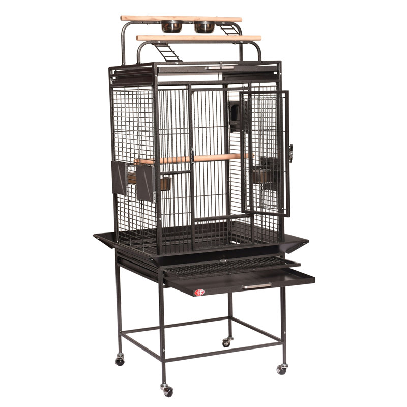 Play Top Cage Medium Noir, Noir