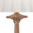 7.5'' LED Aged Brass + Wood Sconce