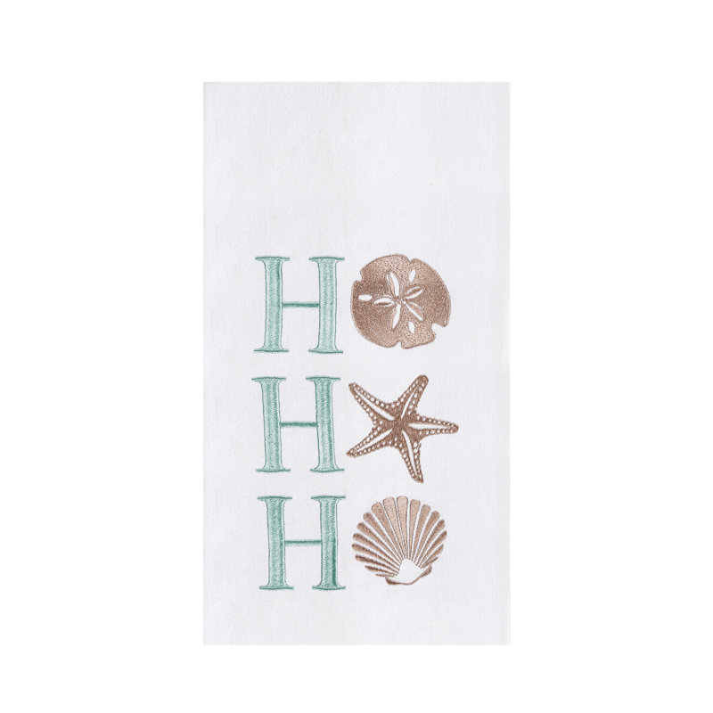 Serviette de Noël Ho Ho Ho Santa Laughs