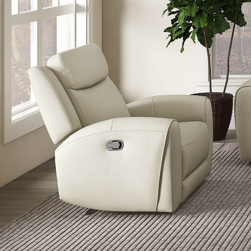 Burroughs Manual Recliner, Beige