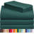 Luxclub 4 PC Emerald King Silky Soft Cooling Extra Deep Pocket Performance Sheet Set-123418263-123418285