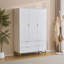 3 Door Manufactured Wood Wardrobe-2021069889