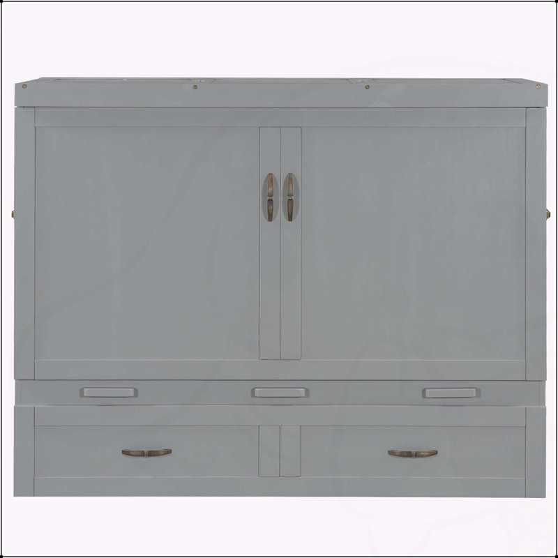 Murphy Bed with USB Ports, Queen