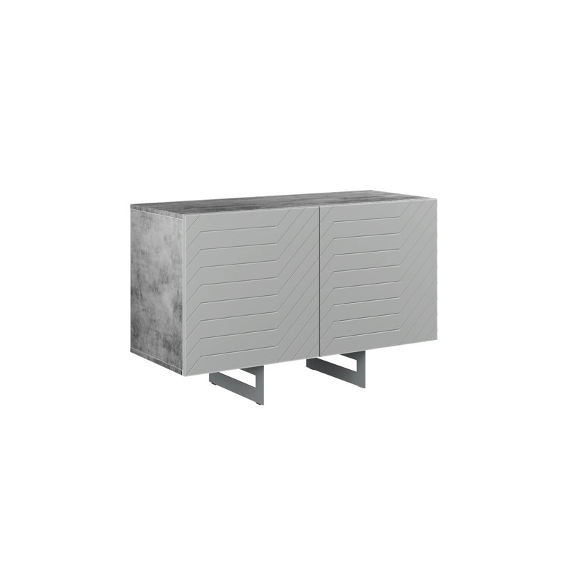 Faydean 110cm Sideboard, Concrete/Grey