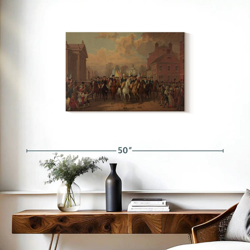 Evacuation Day, 20" H x 30" W