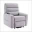 Fauteuil inclinable électrique en cuir Freddie Aire Power Motion