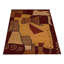 Tapis rectangulaires en laine touffetée à la main Bettejo - Rectangle | Multicolore | Conception abstraite | Tapis de salon, chambre à coucher-38513827