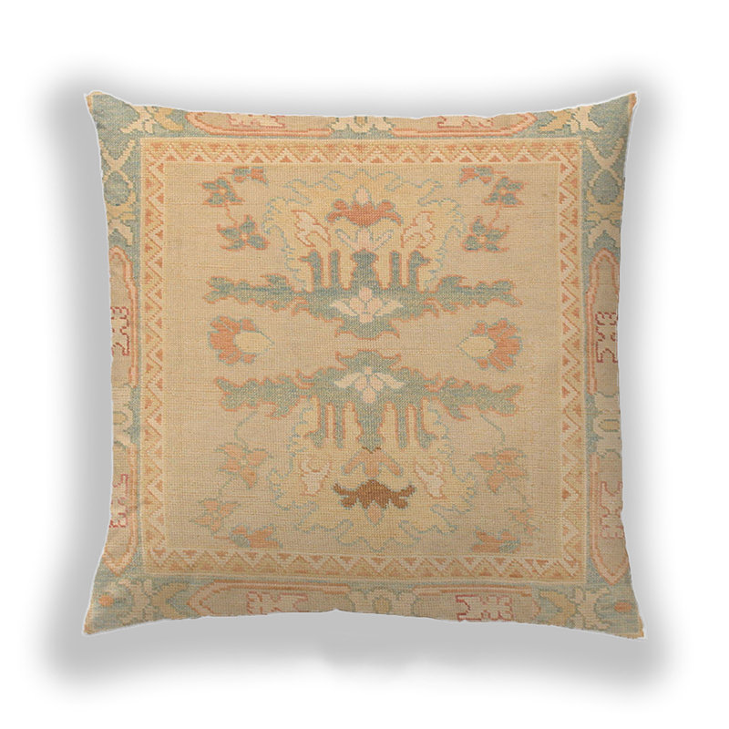 Coussin décoratif abstrait 1182, Microsuède