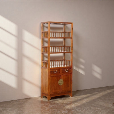New Chinese Retro Style Bookcase