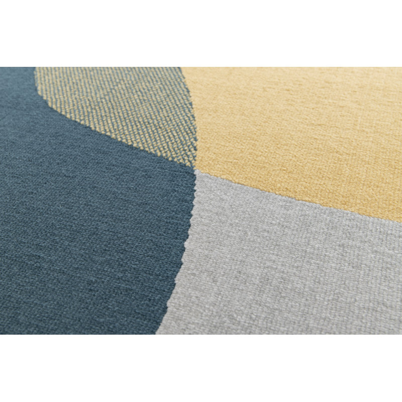 Kilpatrick Abstract Area Rug, Rectangle 80 x 150cm