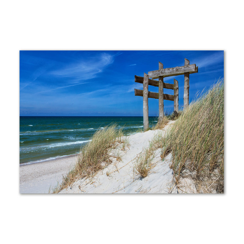 Coastal Dunes - Wrapped Canvas Print