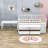 Jakilah Kids Loft Bed with Drawers-991918696-991918697