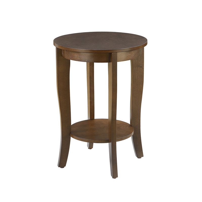 Table de bout ronde Carbin, Espresso