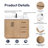 Cloverfield 42'' Single Bathroom Vanity with Cultured Marble Top-93496110-93496111